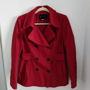 Red Peacoat